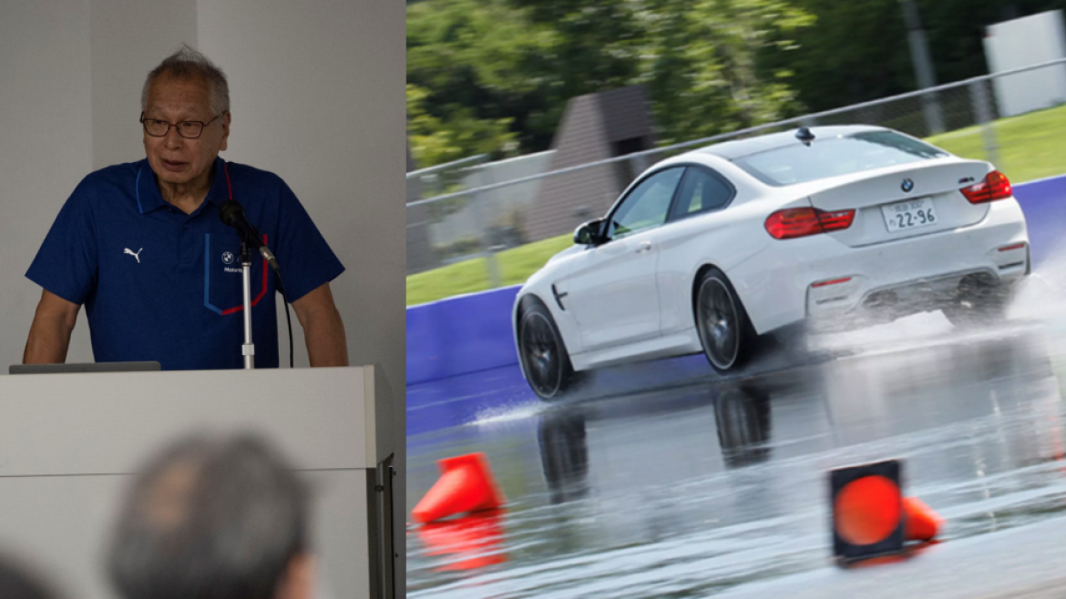 BMW公認インストラクターによるレクチャーおよびフルスロットル体験