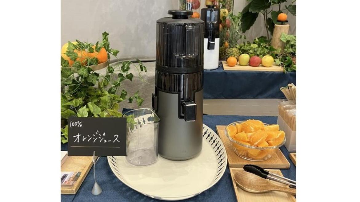 100%フレッシュジュースをご用意